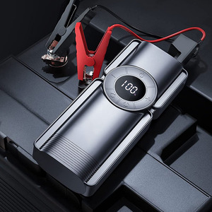 Démarreur de voiture portable 12/24, <span class=keywords><strong>batterie</strong></span> externe, <span class=keywords><strong>booster</strong></span> avec compresseur d'air, pompe à gonfler les pneus, <span class=keywords><strong>chargeur</strong></span> de <span class=keywords><strong>batterie</strong></span>, démarreur de <span class=keywords><strong>batterie</strong></span> de voiture - Product Image 4