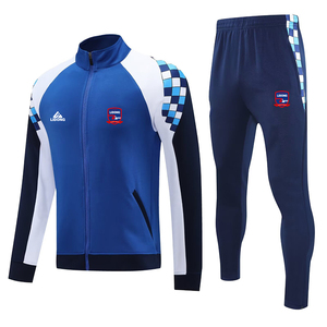 Fútbol España Club Traje Nuevo Diseño Venta al por mayor Manga Larga Fútbol Chándal <span class=keywords><strong>Argentina</strong></span> Fútbol Chaqueta Fútbol Entrenamiento Chaqueta - Product Image 1