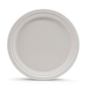 Platos Apilables Biodegradables y Compostables de Bagazo de Caña de Azúcar para Catering, Venta Directa al Por Mayor - Product Image 1
