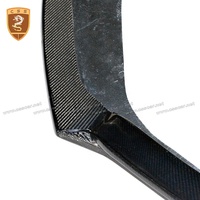 Dernières Nouveau Modèle CM-ST Style Fiber De Carbone Pare-chocs Avant Diffuseur Lèvre S'adapte Pour Mustang