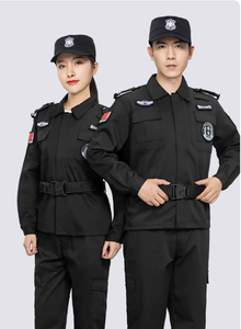 Set Uniforme da Lavoro di Sicurezza per Uomo, Giacca a Maniche Lunghe in Poliestere Imbottita, Outfit per Autunno/Inverno, Gestione Proprietà/Portineria - Product Image 5