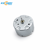 Moteur CC miniature RS-500 32 mm 3V 6V 9V 12V, moteur CC à balais miniature haute vitesse faible bruit pour projets de bricolage