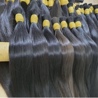 Paquetes de Cabello Humano Natural Sin Procesar al por Mayor, Proveedor de Cabello Rizado Indio con Cutícula Alineada, Cabello Indio Natural a Granel
