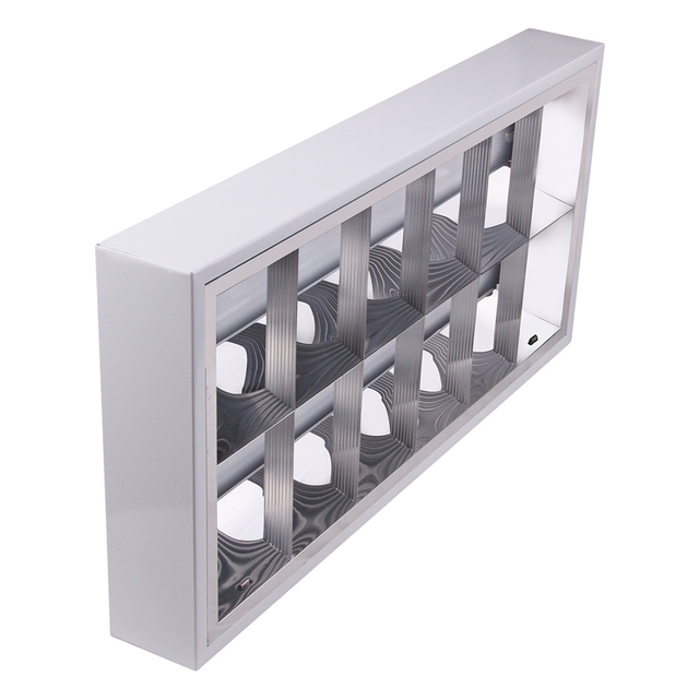 T8 Led Fluorescent Tube Surface Mounted Grille Lamp Panel Surface Mounted Grilling T8 Led Tube Panel
