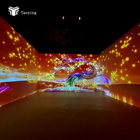 Système de projection cartographique 3D, projecteur holographique interactif immersif pour le divertissement et le tourisme culturel
