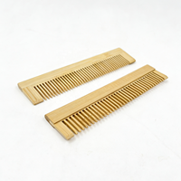 Fournitures hôtelières Peigne en bambou 100% biodégradable et écologique Emballé individuellement