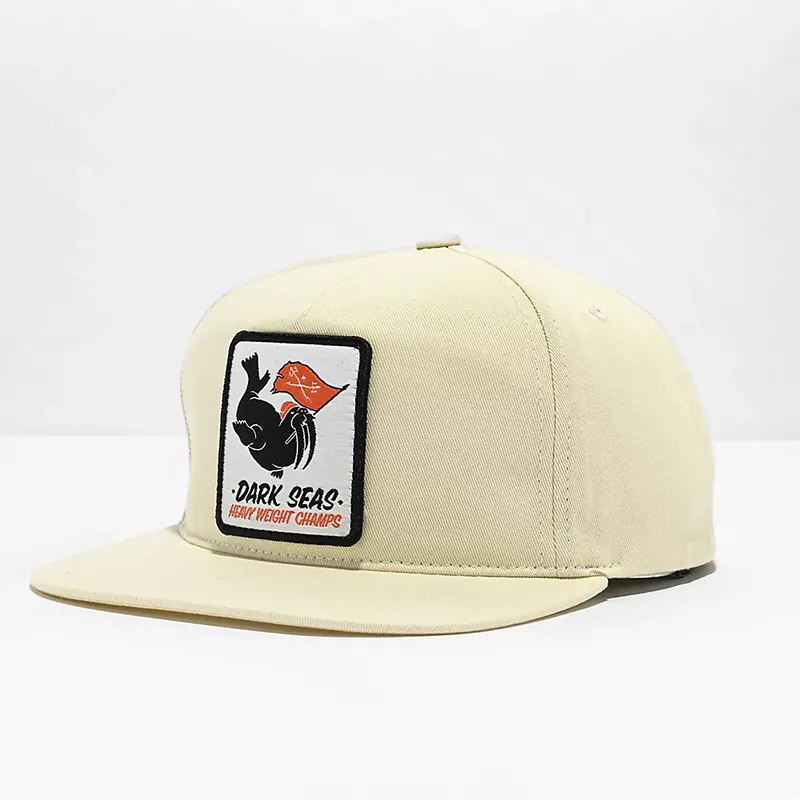 Chapéu bordado personalizado Hip Hop Flat Bill 5 painel Snapback Hat original Equipado Sports Cap para homens