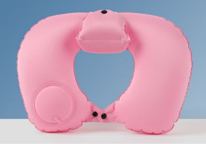 Cuscino per collo portatile a forma di U con alzata della nuca progettato per la guida di Relax in ufficio che prende aereo e treno - Product Image 3