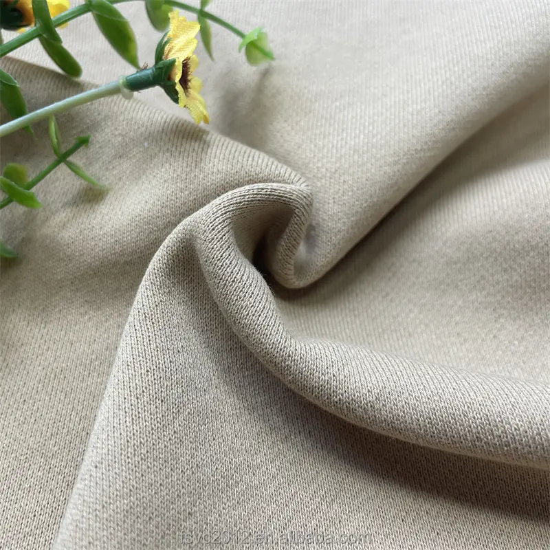 100% Cotton Fabric 360gsm hoodie French Terry Soft and Absorbent French Terry from Natural Fibers