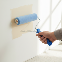 168990N Pinceau à rouleau de peinture en polyester de qualité industrielle de 9 pouces à 44 mm pour le bricolage à Dubaï