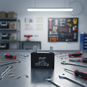 Generatore di alta qualità condensatori per motore Start up cb61 condensatori motore 12uF 50/60Hz 250VAC per aria condizionata - Product Image 2