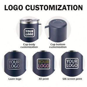 Vaso Térmico Personalizado de Acero Inoxidable de 12oz, 14oz, 16oz, 24oz, Taza de Café Aislada al Vacío para Camping, Viajes y Campamento con Asa - Product Image 3