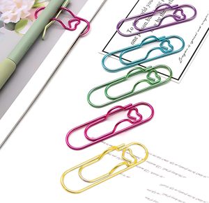 Organizador de clip de metal en forma de corazón de gran tamaño Portalápices y bolígrafos de diferentes colores - Product Image 3