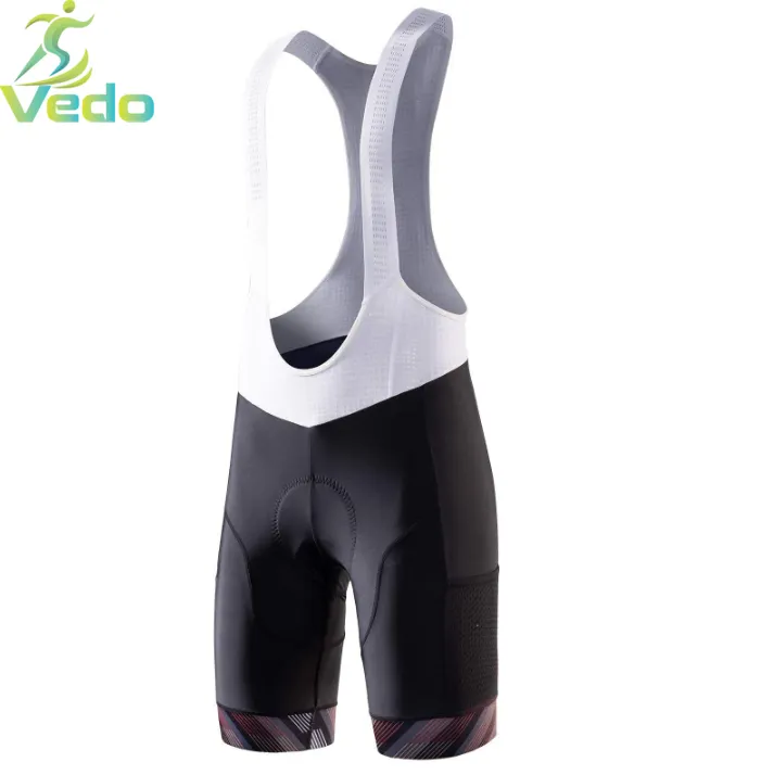 Wholesale Custom Quick-Dry Breathable Polyester 3D Cushion Padded Bib Pants Bicycle Clothing Cycling Shorts