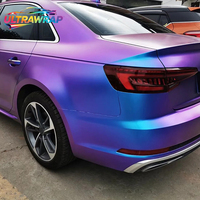 Ultrawrap PET TPU Cast Polymeric Factory Direct Matte Glossy Chameleon Aurora Car Wrap Vinyl Full Roll Size 1.52x17M/5x59FT