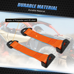 สายรัดจำกัดการเปิดประตูสวิง NICECNC 2 ชิ้น ขนาด 20 ซม. สำหรับ Can Am <span class=keywords><strong>Maverick</strong></span> <span class=keywords><strong>X3</strong></span> ปี 2017-2020 2021 <span class=keywords><strong>2022</strong></span> - Product Image 5