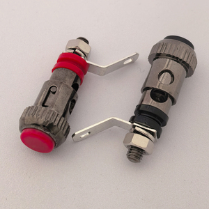 Latón Níquel Resorte Cargado Audio Cableado Terminal Banana Jack Socket Press Push Binding Post - Product Image 5