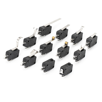 Micro-interrupteur de haute qualité 16A 250V 20A 125V, interrupteur personnalisé, micro-interrupteur moyen, micro-interrupteur de fin de course 3 broches avec divers leviers