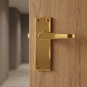 Manija de Puerta de Aluminio, Diseño Moderno, Instalación con Tornillos, Uso Interior - Product Image 3