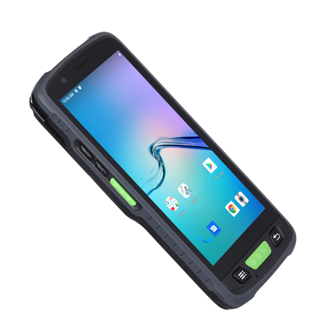 Handheld Android UHF RFID PDA Scanner 5.5inch Touch Screen Barcode Scanner Mobile Computer with 124Khz 134Khz LHF RFID Reader
