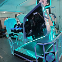 VR 360 Carrousel automatique Drop Tower Kids Indoor Street Amusement Boxe Punch Équipement VR à monnayeur Vente en plein air en métal