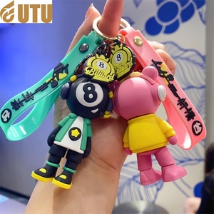 Sáng Tạo tinh tế bil-liard cặp vợ chồng bida Quà Tặng âm thanh nổi búp bê xe Mặt dây chuyền phim hoạt hì - Product Image 2