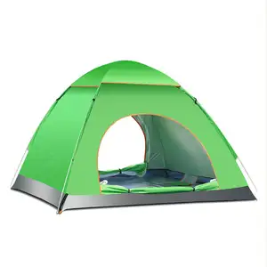 Meilleures ventes de tentes de camping en plein air double couche automatique pour 3-4 personnes