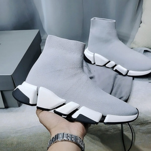 <span class=keywords><strong>Sneakers</strong></span> Casual da <span class=keywords><strong>Donna</strong></span> e Uomo, Modello High-Top con Elastico, Scarpe di Design Chunky Regolabili alla Moda - Product Image 6