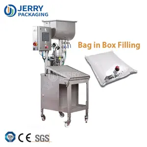 Semi-automatic Bag in Box Filling Machine Filler Bag in Box 25 kg Hot Fill semi Automatic Manual Bib Filling Machine