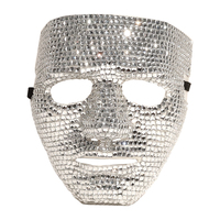 Masque de fête visage complet masque de concert modèle à pied spectacle Halloween anniversaire noël Cosplay boule diamant masque vente en gros