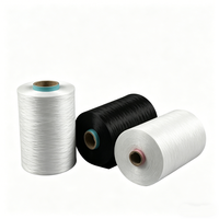 Hamac de camping en fil de polypropylène tricoté PP à faible torsion FDY 900D, haute ténacité, anti-UV, léger pour les loisirs en plein air