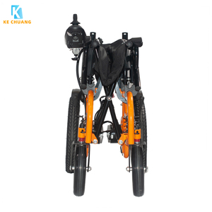 Silla de Ruedas Eléctrica Inteligente Plegable de Acero al Carbono, Todoterreno, Personalizada de Fábrica, Duradera, para Personas con Discapacidad - Product Image 2