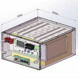 Batería de Fosfato de Hierro y Litio de 24V 100Ah 200Ah 300Ah para Almacenamiento Solar - Product Image 1