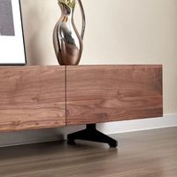 Ensemble table basse et support TV réglable sur pied, finition bois clair, mobilier de salon traditionnel pour téléviseurs de 65 pouces et plus, idéal appartement