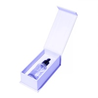 Boîte à parfum en forme de livre, design moderne, personnalisée, haut de gamme, écologique, boîte cadeau rigide magnétique, doublure en éponge, laminage mat