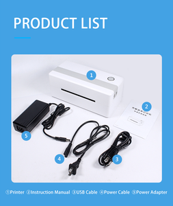 203 डीपीआई के लिए 3 इंच 120 मिमी थर्मल लेबल प्रिंटर usb +, ios शिपिंग बारकोड पोस खुदरा स्टॉक के लिए - Product Image 5