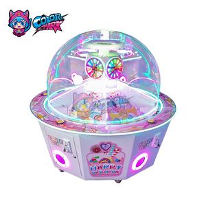 Machine à bonbons et cadeaux pour enfants à monnayeur, cinq joueurs, nouveau design, thème Parc Coloré - Product Image 4