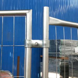 Sıcak daldırma 100mm galvanizli çelik geçici çit kelepçeleri su geçirmez açık kapı ve tel kelepçeleri kaplı çerçeve - Product Image 6