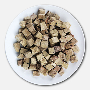 Vente en gros d'usine Nourriture pour chats biologique saine lyophilisée OEM Collations pour animaux de compagnie Poitrine de poulet Canard Foie de bœuf Haute teneur en protéines Nutrition - Product Image 4