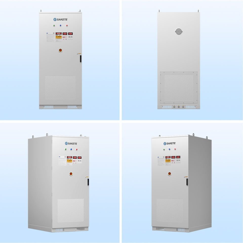 Sakete All in One 261kwh BESS Outdoor Cabinet 100Kw 215kWh Industrial ...