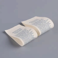 Étiquettes de lavage personnalisées pour vêtements, étiquettes d'entretien imprimées, étiquettes de matière anti-taches, accessoires de vêtement pour étiquettes