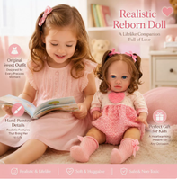 Nouvelle poupée reborn réaliste de 50 cm, corps entièrement en vinyle souple, jouet pour enfants