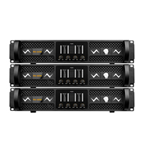 Amplificador de Potencia Profesional Clase D de 4 Canales y 2U de la Serie RS, Digital, Montable en Rack, para Sistemas de PA, DJ y KTV