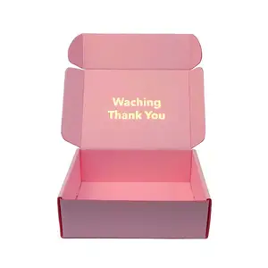 New Type Durable Using Creative Fold Clothing Shipping Packaging Paper Box