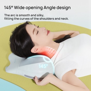 3D nhào cổ trở lại massager với chức năng nhiệt mô sâu nhào massage gối để giảm đau - Product Image 5