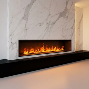 Chimenea Eléctrica con Control Remoto de Nuevo Diseño, Humidificadora, Atomización, Vapor 3D, Chimenea Eléctrica para Sala de Estar - Product Image 1