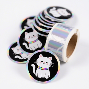 Etiqueta de logotipo personalizada Etiqueta de etiqueta Ovalada para pequeñas empresas - Product Image 4