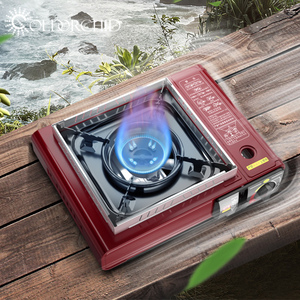 ที่มีคุณภาพสูงแบบพกพากลางแจ้งตั้งแคมป์การปรุงอาหารก๊าซเตาย่าง - Product Image 2