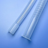Tube ondulé en PTFE isolé anti-âge, tube soufflé en PTFE à diamètre intérieur lisse, tube de protection pour faisceau de câbles automobiles