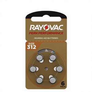 แบตเตอรี่ซิงค์แอร์ Rayovac Peak <span class=keywords><strong>A13</strong></span> คุณภาพสูง ราคาถูก สำหรับเครื่องช่วยฟัง - Product Image 2